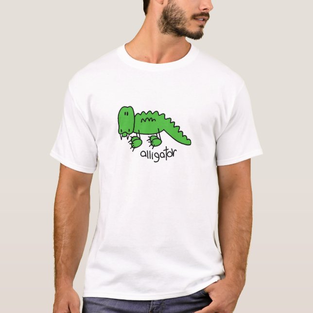 Alligator T-shirts och presenter (Framsida)