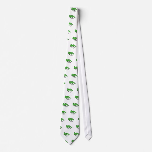 Alligator T-shirts och presenter Slips (Framsida)