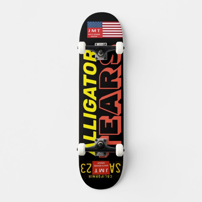 ALLIGATOR TÅRAR Skateboard (Framsida)