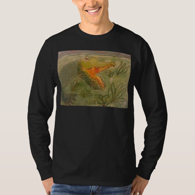 alligator tee shirt (Framsida)