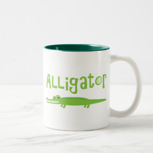 Alligator Två-Tonad Mugg