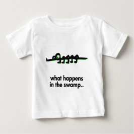 Alligator vad som händer i träsket t-shirt