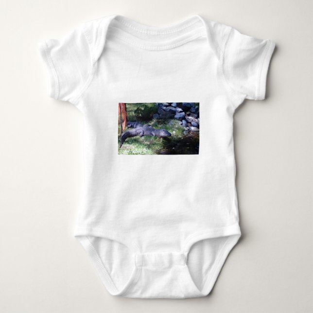Alligator! Zoo Animals design T Shirt (Framsida)