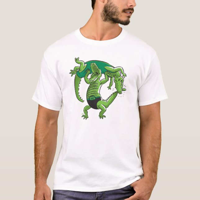 Alligatorbrottningskjorta Tee (Framsida)