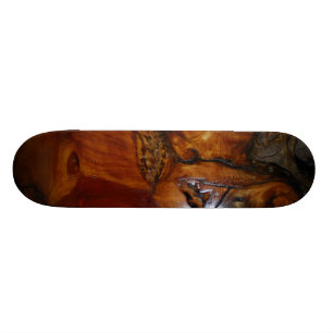 ALLIGATOREN AVBILDAR SKATEBOARDEN MINI SKATEBOARD BRÄDA 18,5 CM