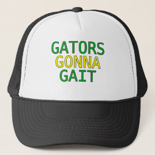 Alligatorer som går till alligatorMeme för gåen Keps