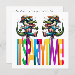 Alligatorfest i aften inbjudningar