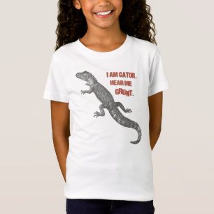 Alligatorgrymtning T Shirt