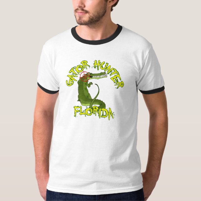 Alligatorjägare Florida Tee (Framsida)