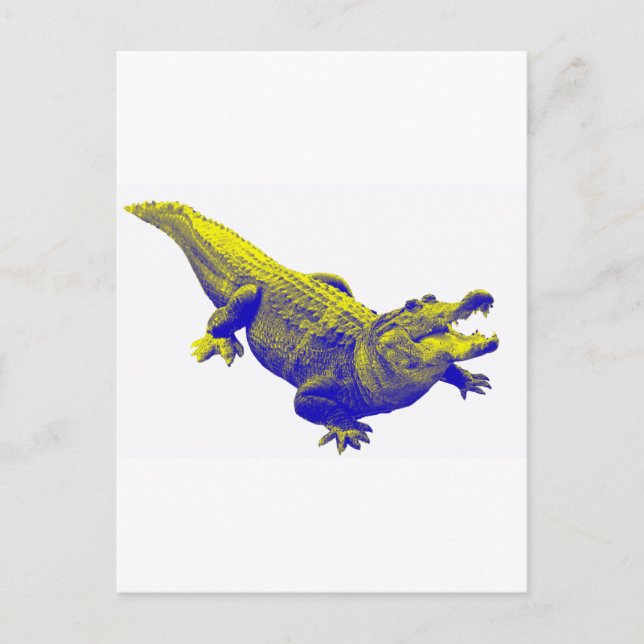 ALLIGATORLJUSET VYKORT (Framsida)