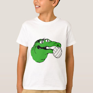 Alligatorn utrustar VOLLEYBOLL ingen ord T-shirt