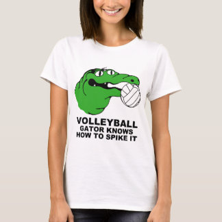 Alligatorn utrustar VOLLEYBOLL T Shirt