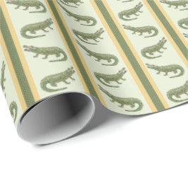 Alligatorrandig presentpapper