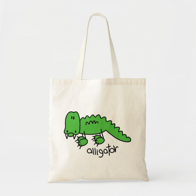 AlligatorTshirts och gåvor Tygkasse (Framsidan)