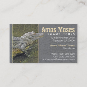 Alligatorvisitkort Visitkort