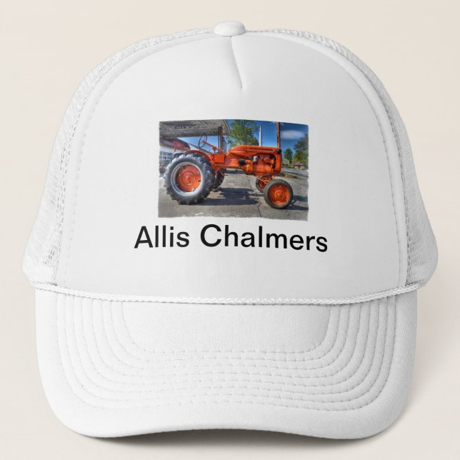 Allis Chalmers, traktorer Truckerkeps (Framsida)
