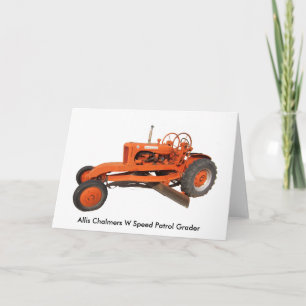 Allis Chalmers W rusar kortet för Kort