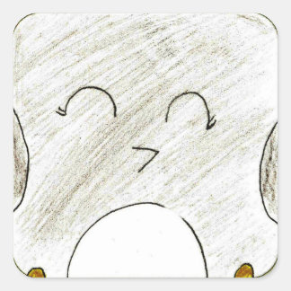 Allison: Fyrkantig fästare Fyrkantigt Klistermärke