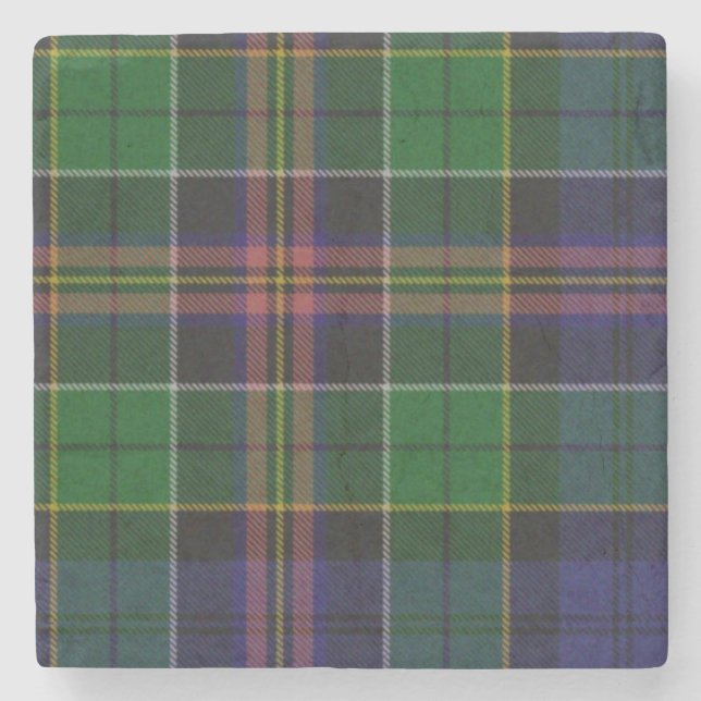 Allison Klan Tartan Play Stone Underlägg Sten (Framsidan)
