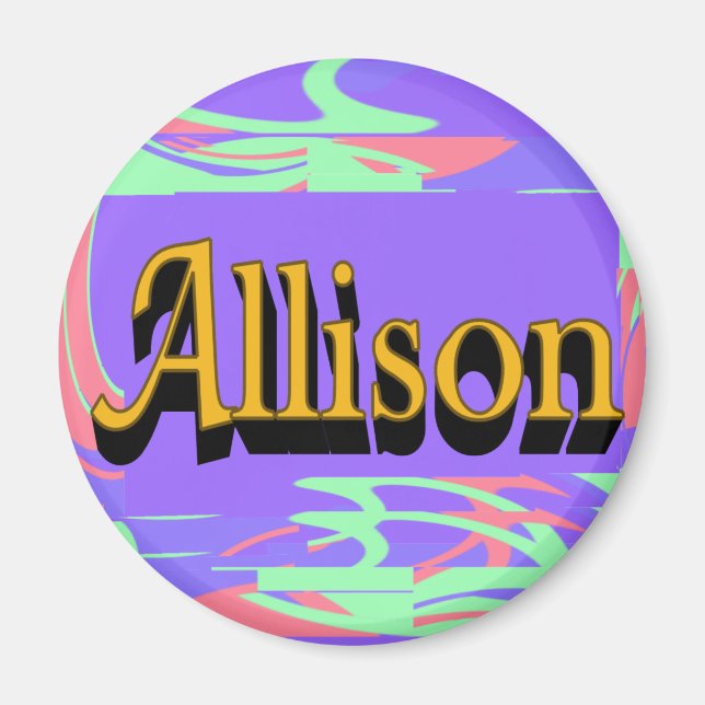 Allison Magnet (Framsidan)
