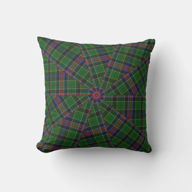 Allison Modern Tartan Kudde (Framsida)