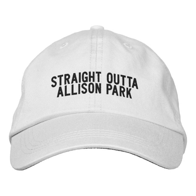 ALLISON PARK Pennsylvania Hatt Broderad Keps (Framsida)