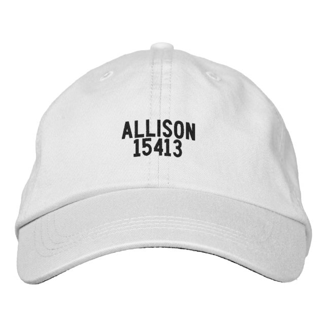 ALLISON Pennsylvania mössa Broderad Keps (Framsida)