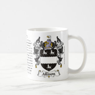 Allison, ursprung, den menande och kaffemugg