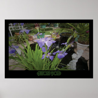 "Allison's Pond" - Skriv ut Poster