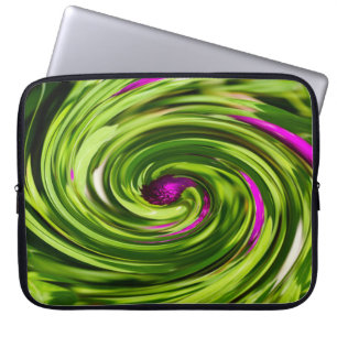 Allium Abstrakt Laptop Sleeve