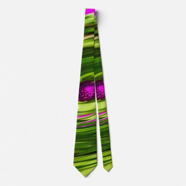 Allium Abstrakt Neck Tie Slips (Framsida)
