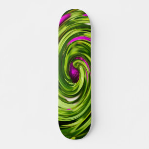 Allium Abstrakt Skateboard Bräda 21,5 Cm