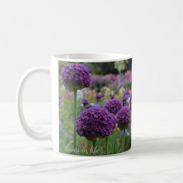 Allium & Blomsterträdgård Mugg (Vänster)