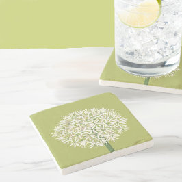  Allium Flower Botanical Art | Elegant Flora Stenunderlägg