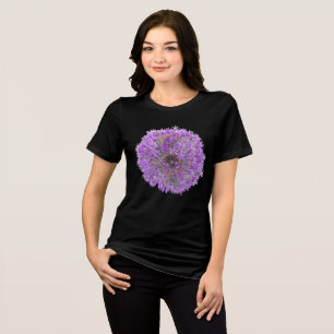 Allium Lila Round Flower App. T-Shirt