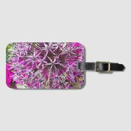 Allium & Summer Flowers Bagagebricka