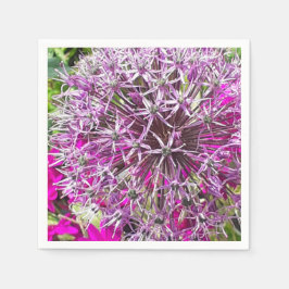 Allium & Summer Flowers Pappersservett