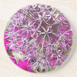 Allium & Summer Flowers Sandstone Underlägg