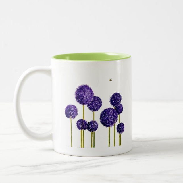Alliums Bee Friendly Två-Tonad Mugg (Vänster)