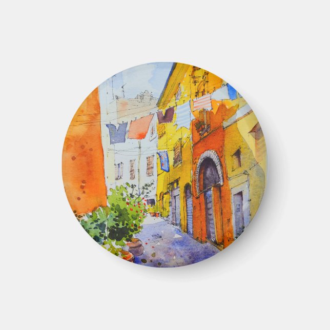 Allleys landskap magnet (Framsidan)