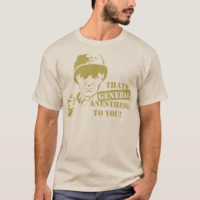 Allmän anestesi t-shirt (Framsida)