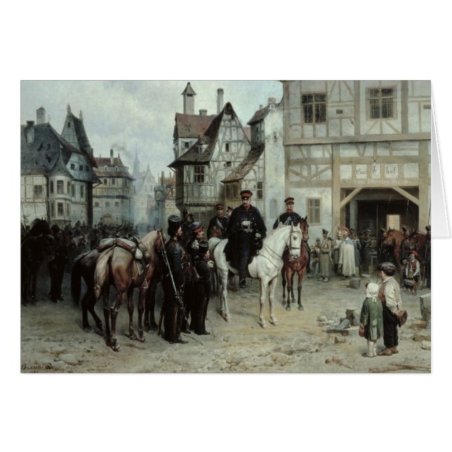 Allmän Blucher Hälsningskort (Framsidan Horizontal)