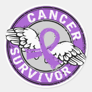 Allmän cancer för överlevande 14 runt klistermärke