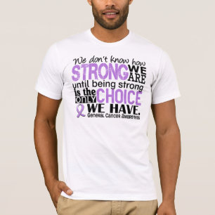 Allmän cancer hur starkt vi är t shirt