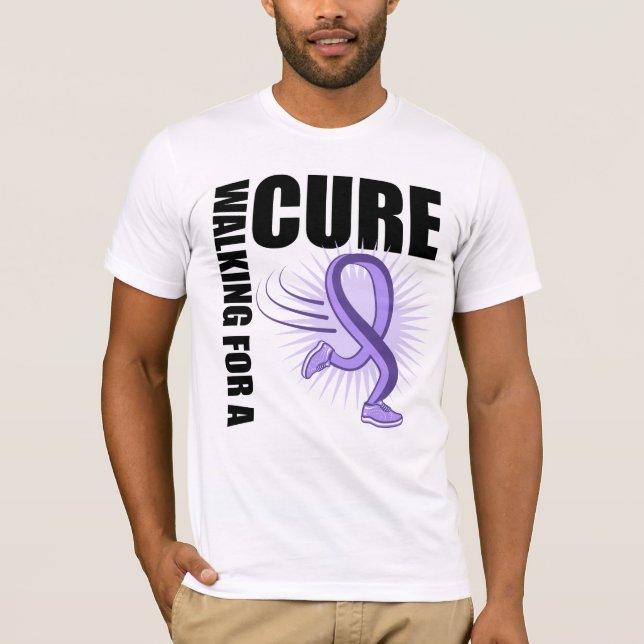 Allmän cancer som går för en bot tee shirt (Framsida)