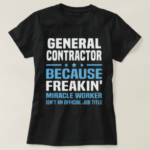 Allmän entreprenör t shirt