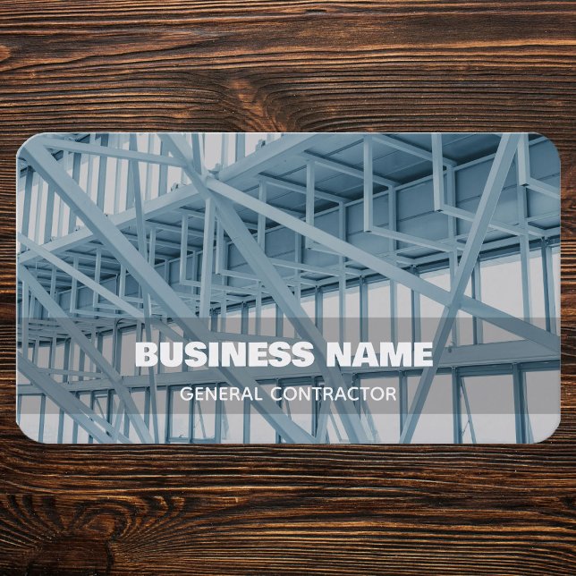 Allmän entreprenör visitkort (General Contractor Business Cards)