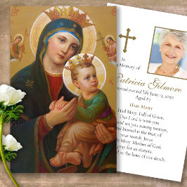 Allmän förlust: Perpetual Help Prayer Sympathy Car Visitkort
