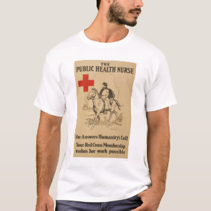 Allmän hälsasjuksköterska - hon svarar mänskli t-shirt