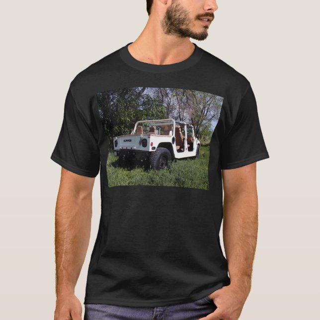 Allmän Hummer H1 för FÖRMIDDAG Tee Shirt (Framsida)